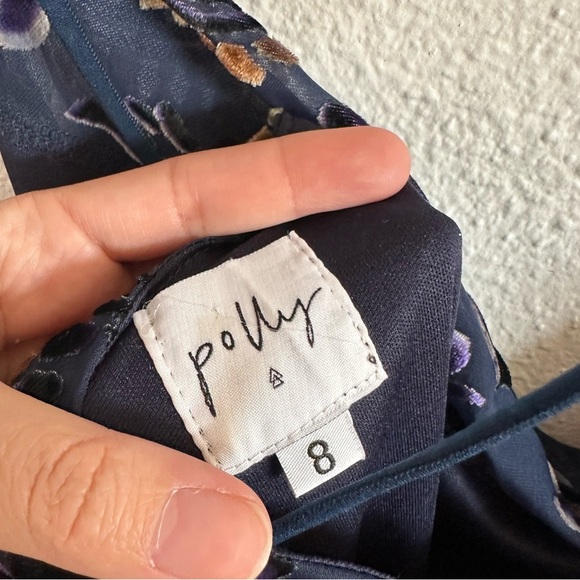 Princess Polly Paisley Velvet dress - Picture 5 of 5